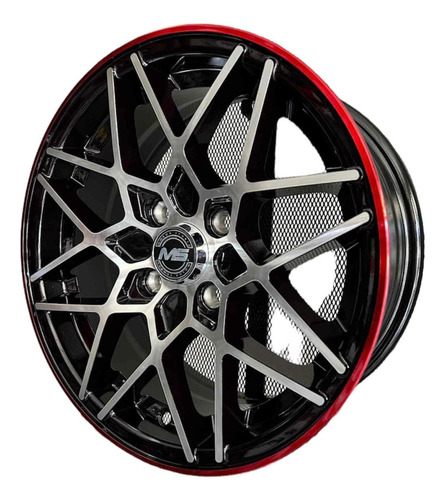 Rin 14x6 Deportivo Barrenac 4-100 Clio Chevy Tsuru 2-3 Golf