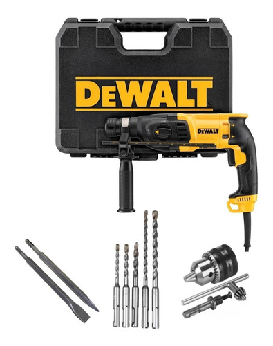 Imagem 1 de 5 de Martelete Perf Rompedor 800w D25133k Dewalt + 9 Brindes
