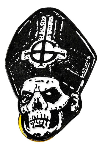 Pin Ghost  Prendedor Metalico Rock Activity 