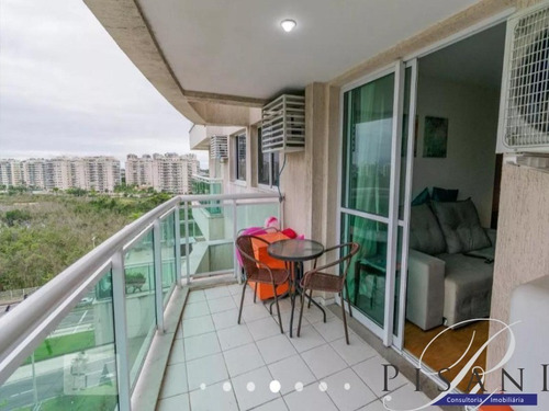 Imagem 7 de 21 de Barra Sunday Mobiliado, 2 Quartos (1 Suite), Sol Manha, Andar Alta, Vista Livre - Ap01693 - 4816252