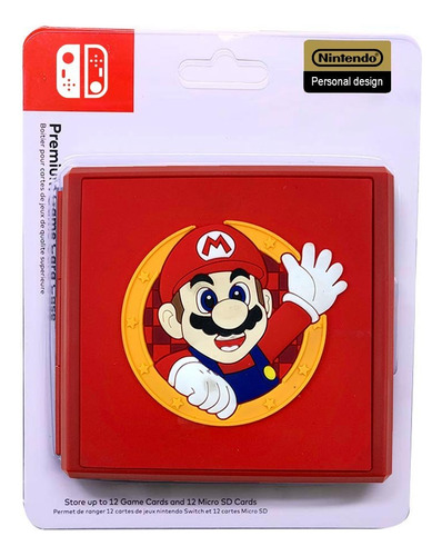 Estuche Portajuegos Mario Bros Nintendo Switch