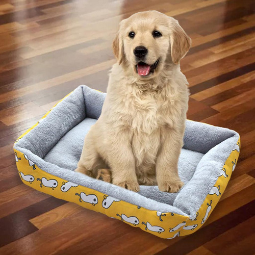 Calentamiento Para Gatos Camas Para Perros Cama Amarillo L