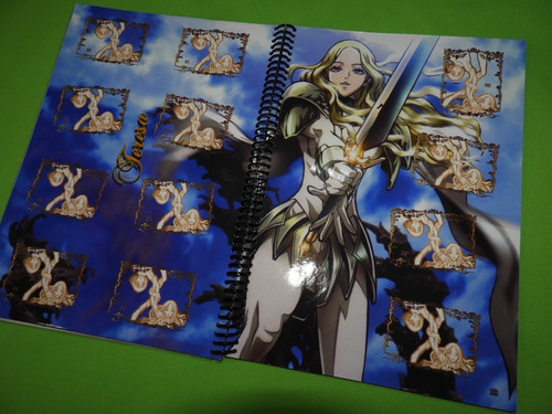 Pack 3 Albumes Claymore Anime Completo A Pegar Envio Gratis