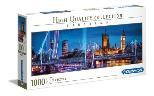 Puzzle Panorama Londres 1000 Piezas - Clementoni - Mosca