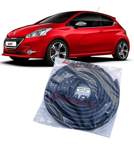 Burlete De Baul Peugeot 208 3 Puertas 2013/2016 Silvaflex