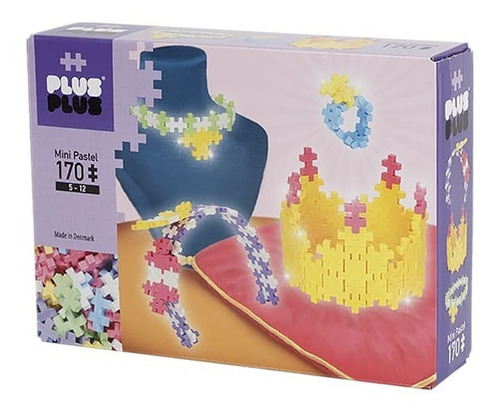 Pulsera Plus Plus Mini Pastel, 170 piezas de montaje, juguete de vapor