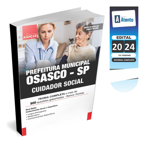 Apostila Prefeitura De Osasco Sp - Cuidador Social