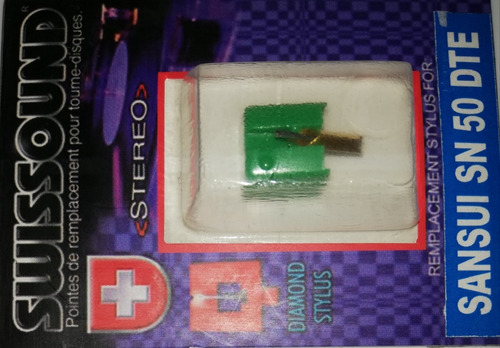 Imagen 3 de 4 de Aguja Sansui Sc-50 Sn-50 Sn-33 Sv-50 Reemplazo Suizo Calidad