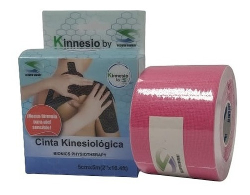 Cinta Kinesiologica Sc-k5 Super Confort Color Rosa chicle