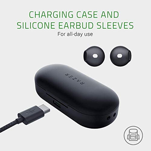 Razer Hammerhead True Wireless Bluetooth Earbuds Classic Bla