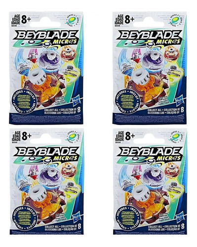 Hasbro Beyblade Burst Micros Series 3 Mini Mystery Pack Niño