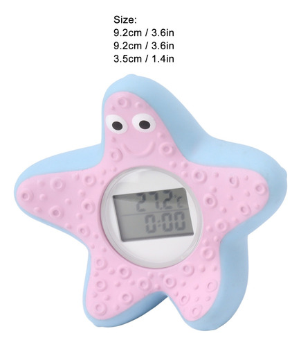 Termómetro De Agua Para Bebés Impermeable Reloj De Estrellas