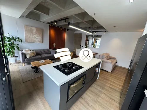 Se Vende Apartamento En Envigado Loma Los Mesa ,dos Alcobas,piso Alto