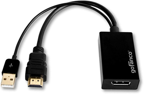 Adaptador Convertidor Hdmi Macho A Displayport Hembra