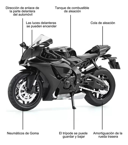 Coleção De Balanças De Brinquedo Para Motocicletas Yzf-r1 C