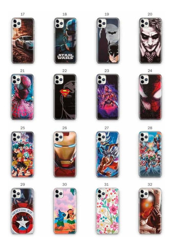 Imagen 2 de 4 de Funda Para Más De 150 Modelos De Celular, 63 Diseños Diferen