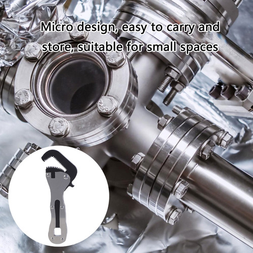 Llave Rugosa Portátil En Miniatura De Tamaño Universal Para