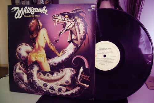 Vinilo Lp Whitesnake - Cazador De Amor - Exc - Edfargz