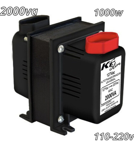 Transformador 2000va 110 Para 220 E 220 Para 110 Bivolt Kf