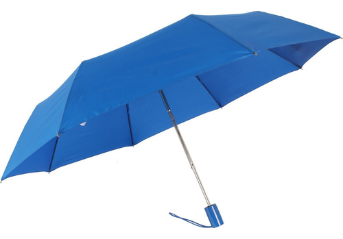 Guarda-chuva Sombrinha Mini Abertura Automático Resistente Cor Azul-marinho Desenho do tecido Liso