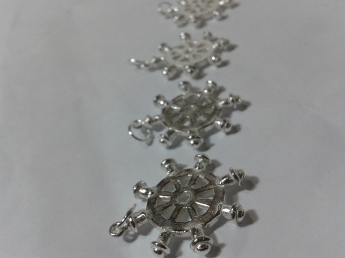164se Vende Timon Tamaño Grande En Plata Ley 950 Garantizado