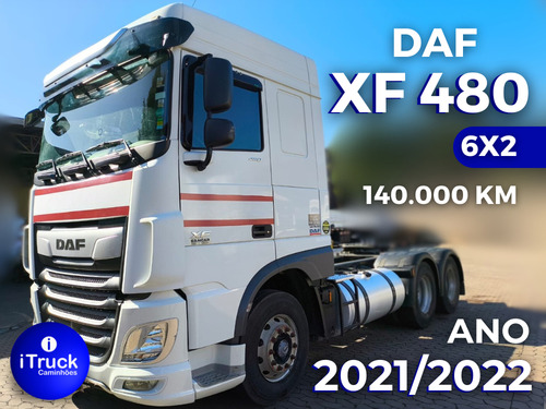 Daf 480 Fts 6x2 Ano 2021/2022 C/ 140 Mil Km = Fh460 R450 254