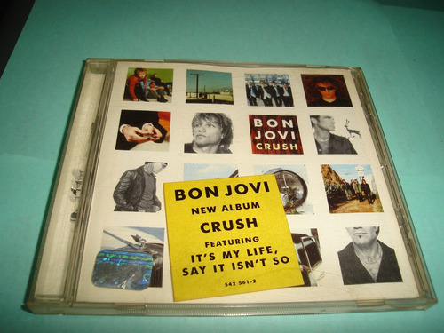 Bon Jovi - Crush - Cd - Ind. Arg. (Usado)