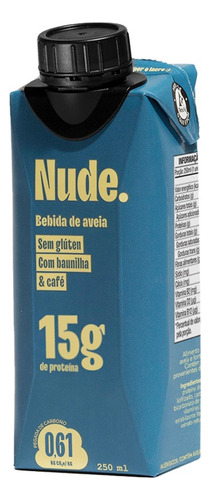 Bebida Proteica De Aveia Com Baunilha E Café 250ml