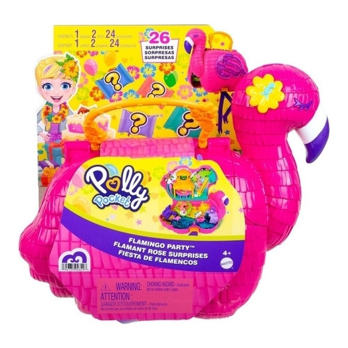 Mattel Hgc41 Polly Pocket Set De Flamingo