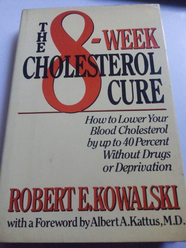 Libro En Inglés Colesterol The 8 Week Cholesterol Guide 