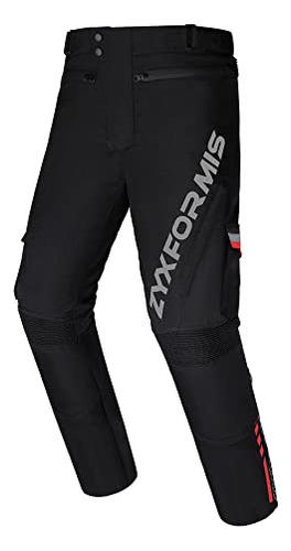 Pantalones Protectores Motocicleta Hombres, Impermeable...