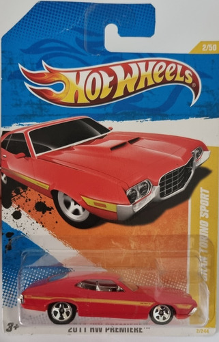 Hot Wheels ´72 Ford Gran Torino Sport 2011 Hw Premiere 2/244