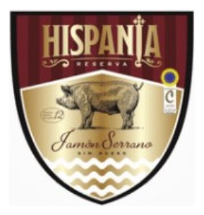 Jamón Serrano Com Osso Reserva Hispania. Curado. Não É Parma