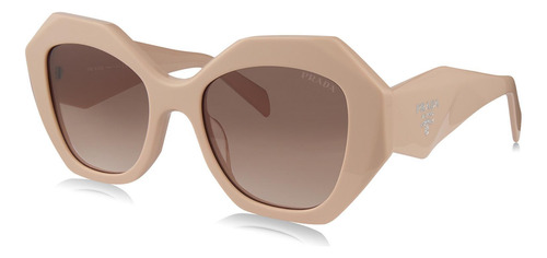 Prada Spr 16ws Vyj-0a6 Oversized Geometric Beige (Usado)