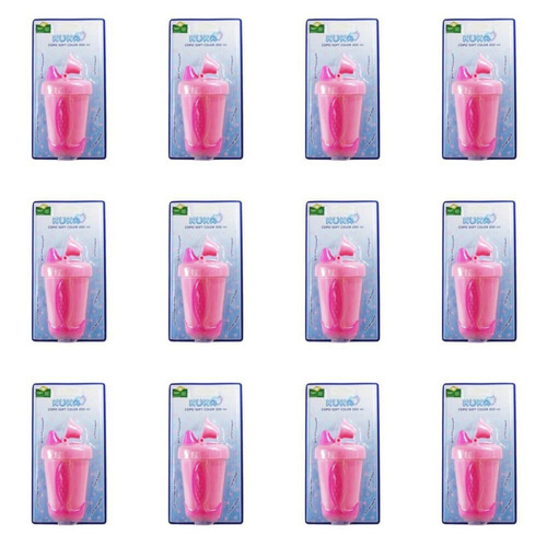 Imagem 1 de 1 de Kuka 7708 Copo Infantil Soft Color Rosa 200ml (kit C/12)