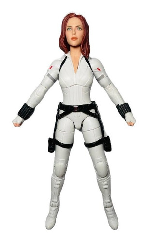 Marvel Legends - Viúva Negra Black Widow Traje Branco