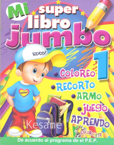 Imagen 3 de 10 de 10 Libros Colorear Iluminar Jumbo Paquete Preescolar Surtido