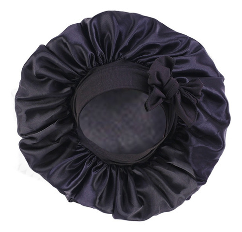 - Gorro De Dormir De Noche De Satén De Seda Para Mujer