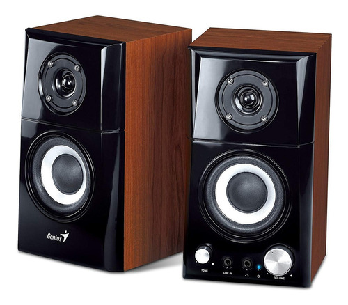 Parlante Genius Sp-hf500a Ii Two-way Rms: 16 Watts