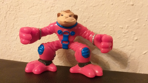 Figura Rescue Heroes, Mono Astronauta, Mattel 1999 (Usado)