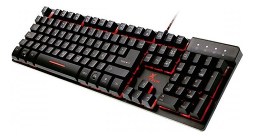 Teclado Gamer Wired Xtech Revenger Multimedia - Xtk-520s