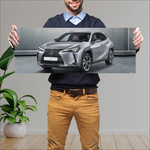 Cuadro 30x80cm Auto 2018 Lexus Ux Auto 589