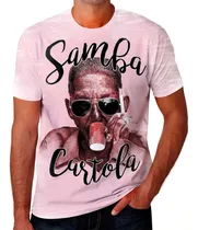 Comprar Camisa Camiseta Personalizada Cartola Cantor Samba Mpb 04