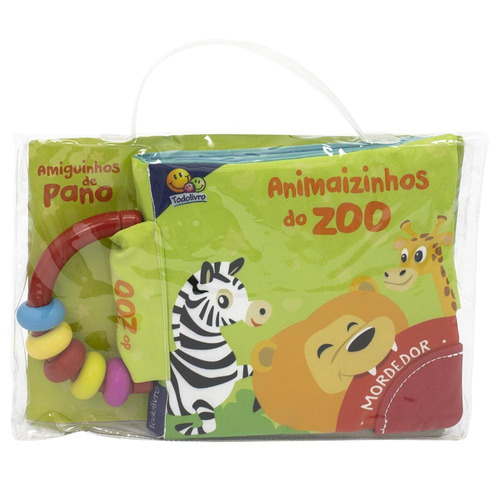 Amiguinhos de pano: Animaizinhos do Zoo, de Belli, Roberto. Editora Todolivro Distribuidora Ltda. em português, 2021