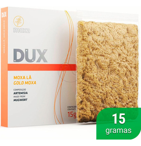 Moxa Lã Artemísia Gold Moxa Moxaterapia Dux Premium - 15g