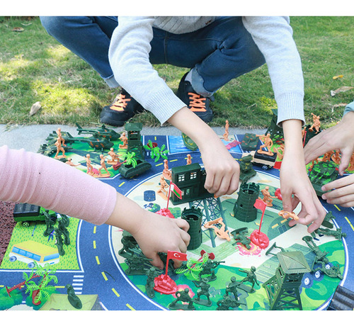 Playset Masculino Do Com Caixa De Armazenamento Estojo De