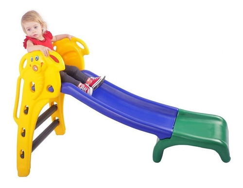 Caballito Mecedor Super Rodacross + Tobogan Elefantito 4 Niv