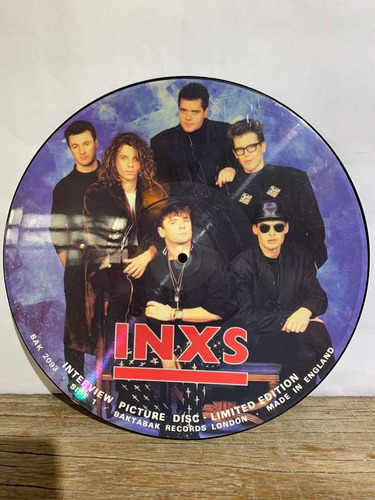 Lp Inxs Vinilo Interview Picture Disc Limited Edition Uk