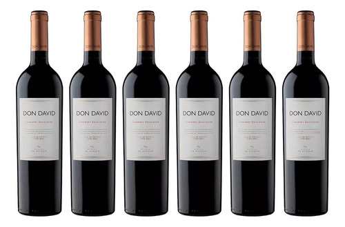 Combo Vino Tinto Don David Cabernet X750 Ml X6