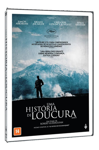 Uma História De Loucura - Dvd Original Em Ótimo Estado Raro!